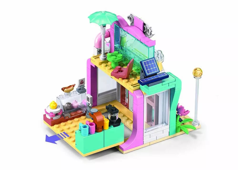 Sluban konstruktorius, Kavinukė ir ledainė, 241 det.