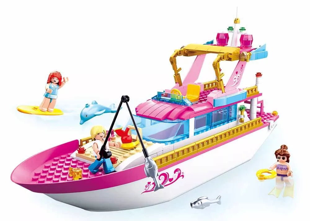 Sluban konstruktorius, Prabangi jachta, 212 det.