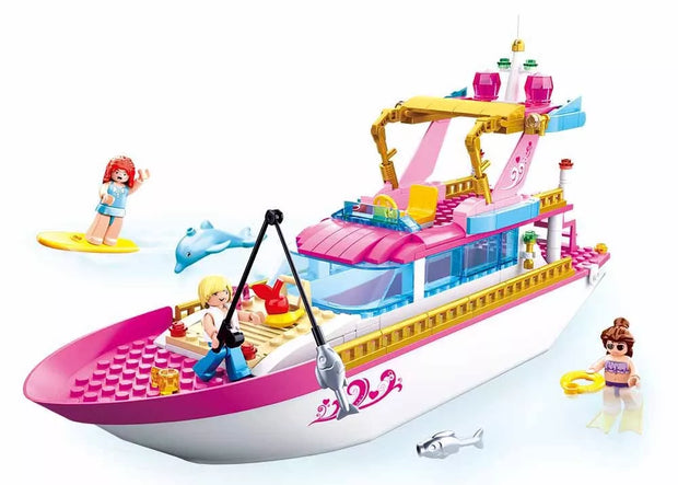 Sluban konstruktorius, Prabangi jachta, 212 det.