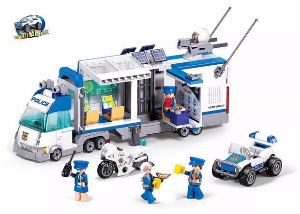 Sluban konstruktorius, specialus vadavimo policijos automoblis, 510 det.