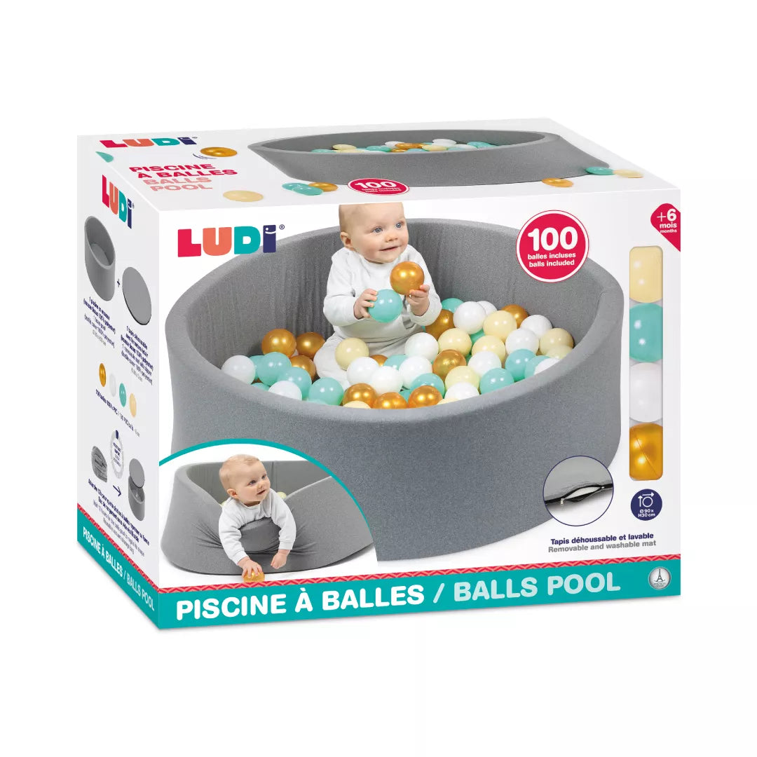 LUDI apvalus kamuoliukų baseinas