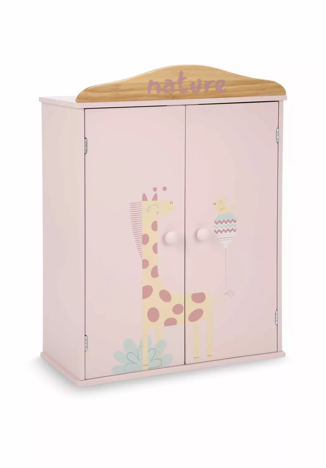 Arias lėlės rūbelių spinta su pakabomis, Gamta