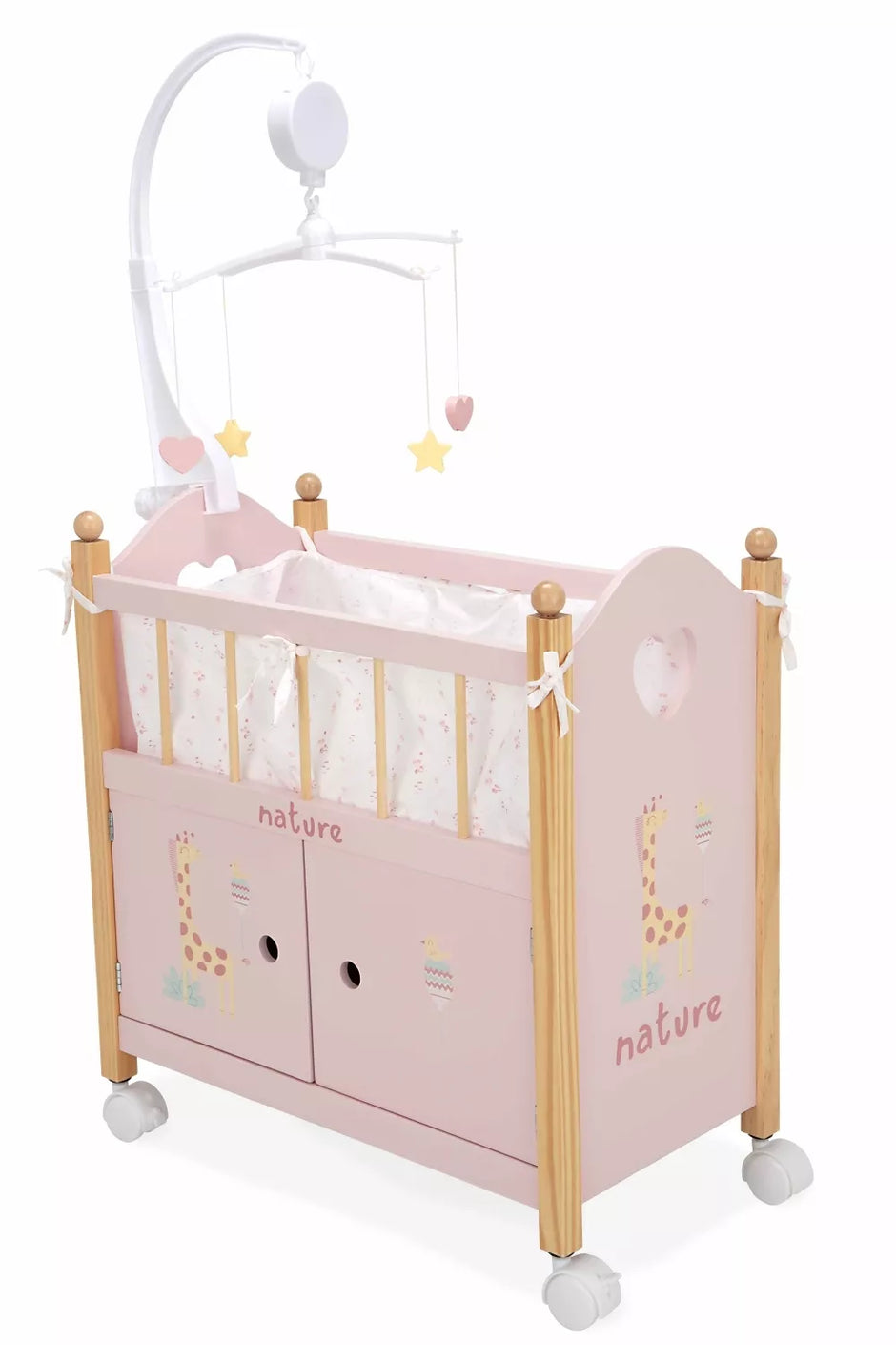 Arias lėlės kūdikio lovelė su spintute, Gamta