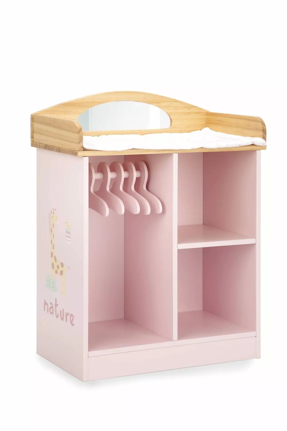 Arias lėlių vystymo stalas su spinta, Gamta