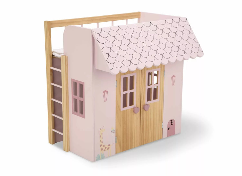 Arias lėlės kūdikio lovelė su žaidimų nameliu, Gamta