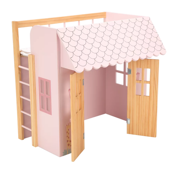 Arias lėlės kūdikio lovelė su žaidimų nameliu, Gamta