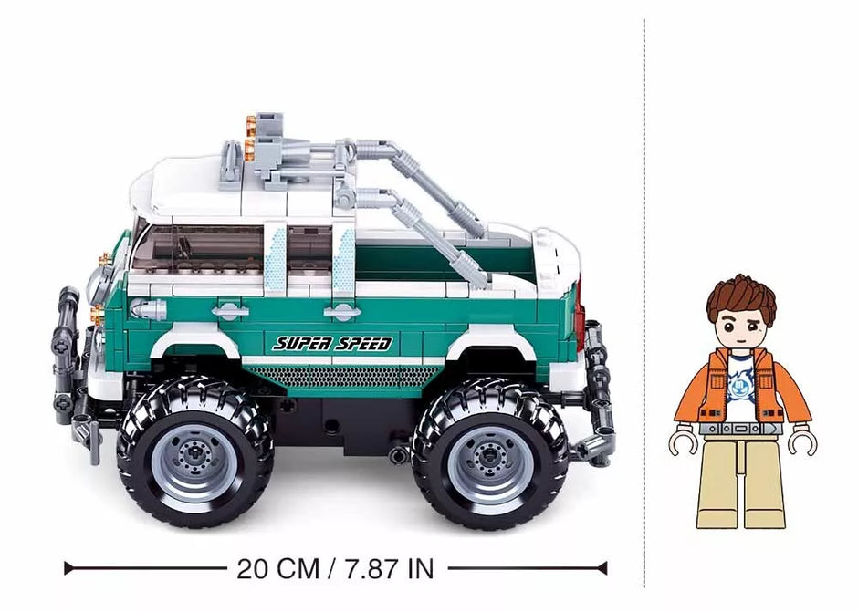 Sluban konstruktorius, RC valdomas sunkvežimis, 397 det.