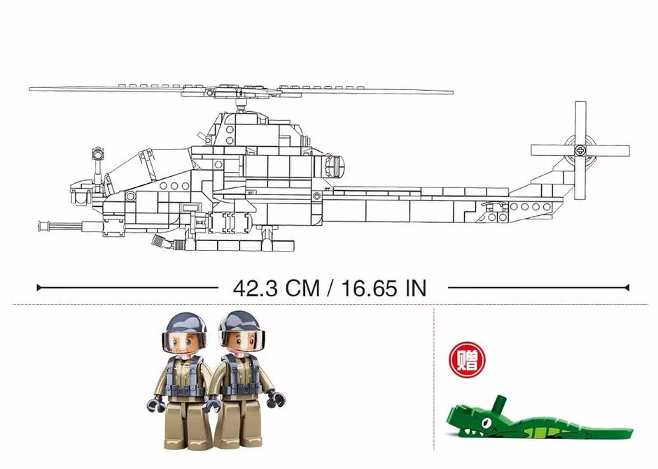 Sluban konstruktorius, AH-1Z atakos sraigtasparnis, 482 det.