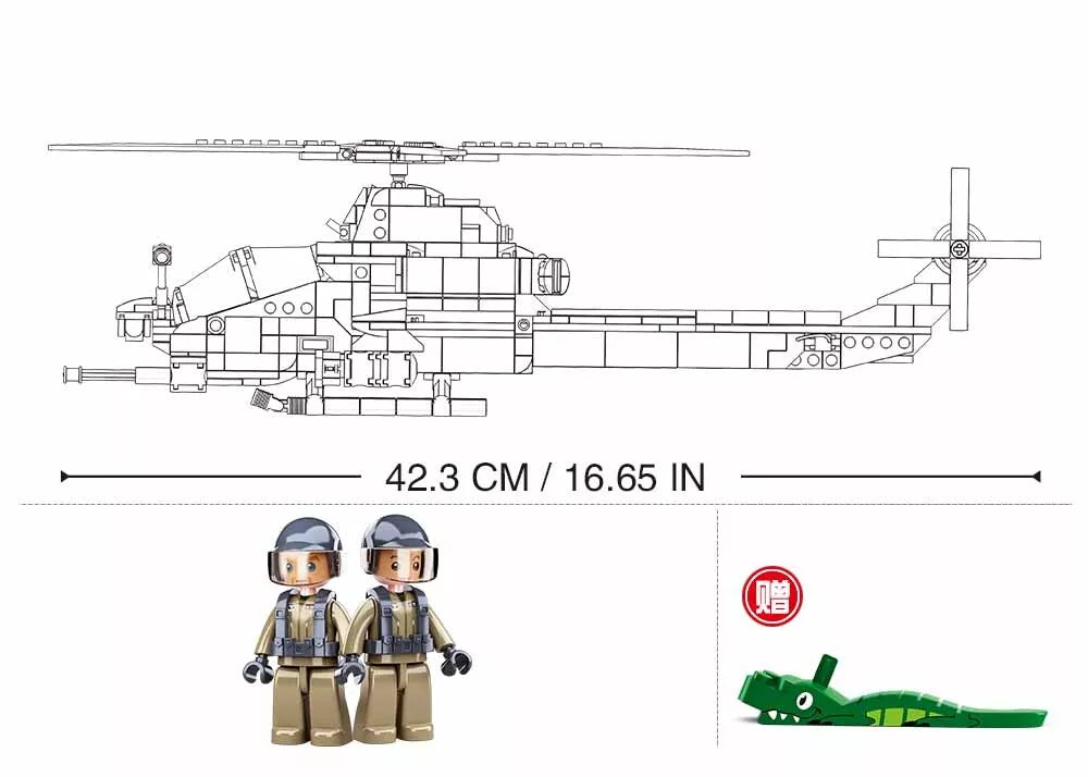 Sluban konstruktorius, AH-1Z atakos sraigtasparnis, 482 det.