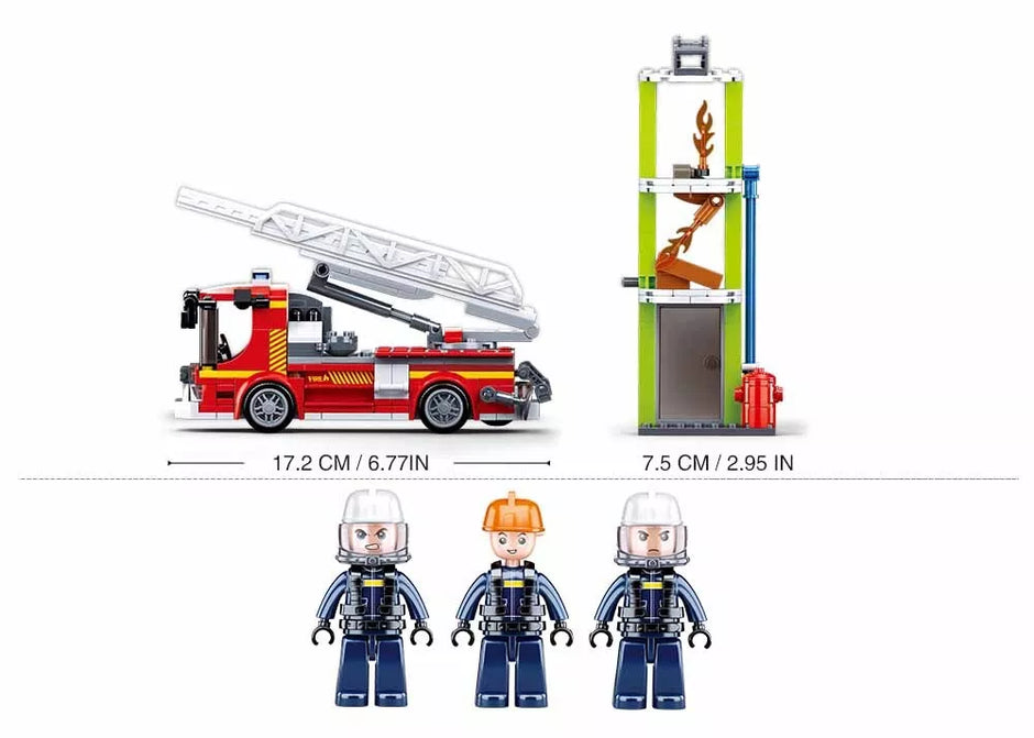 Sluban konstruktorius, Gaisrinė mašina, 343 det.