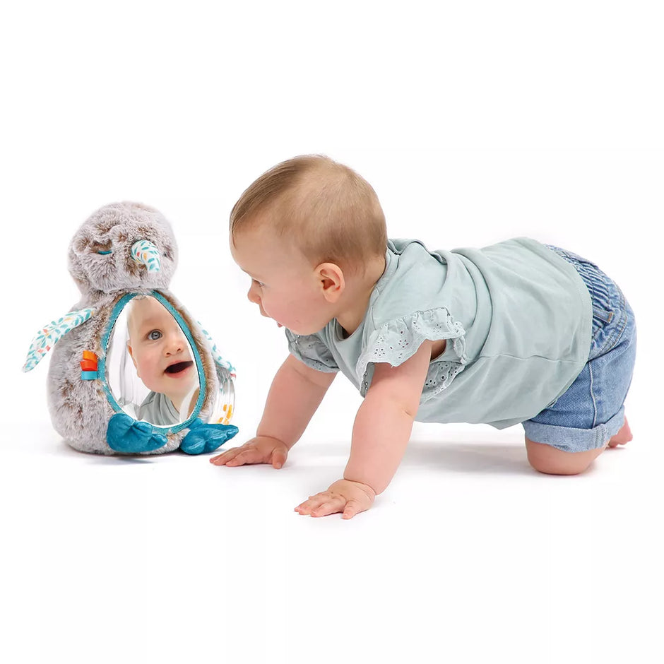 LUDI pingvinas su veidrodžiu