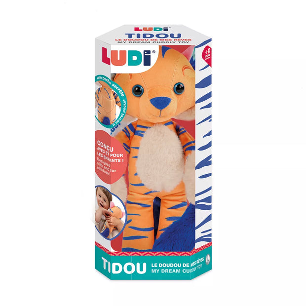 LUDI minkštas žaislas tigriukas Tidou
