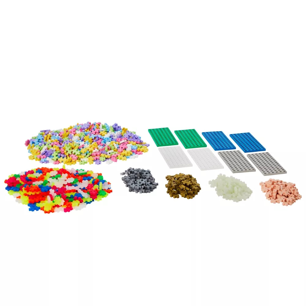 Plus Plus PRADŽIAMOKSLIS, pastelinis, 1200 det.