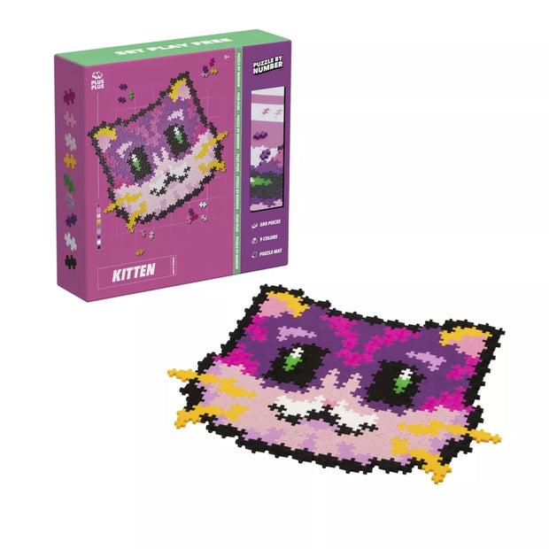 Plus Plus dėlionė pagal skaičius, KAČIUKAS, 500 det.