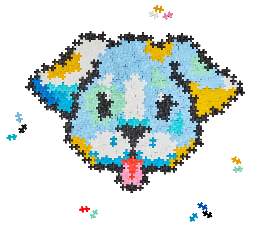 Plus Plus dėlionė pagal skaičius, ŠUNIUKAS, 500 det.