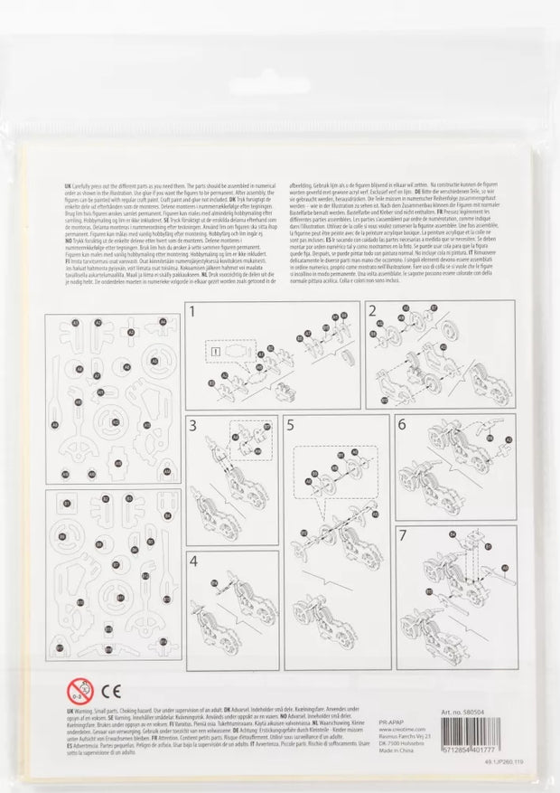 3D medinis konstruktorius, MOTOCIKLAS