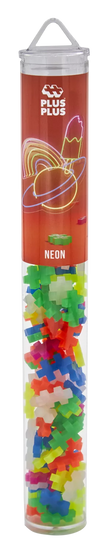 Plus Plus konstruktorius, Mini neoninių spalvų, 100 det.