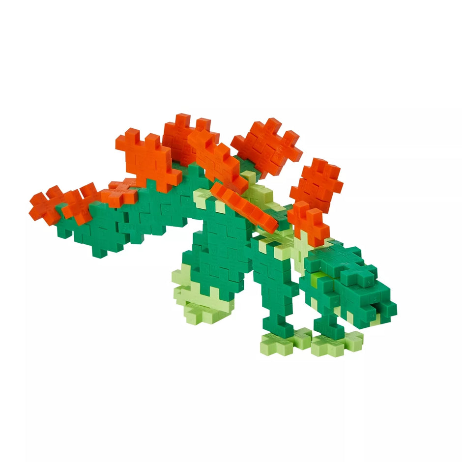 Plus Plus DINOZAURAI, Stegozauras, 100 det.