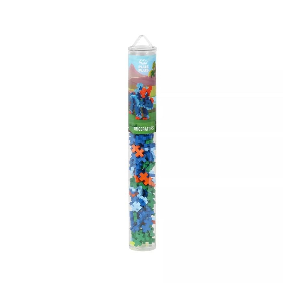Plus Plus DINOZAURAI, Triceratopas, 100 det.