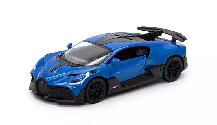 KiNSMART automobilis, Bugatti Divo, mėlynas