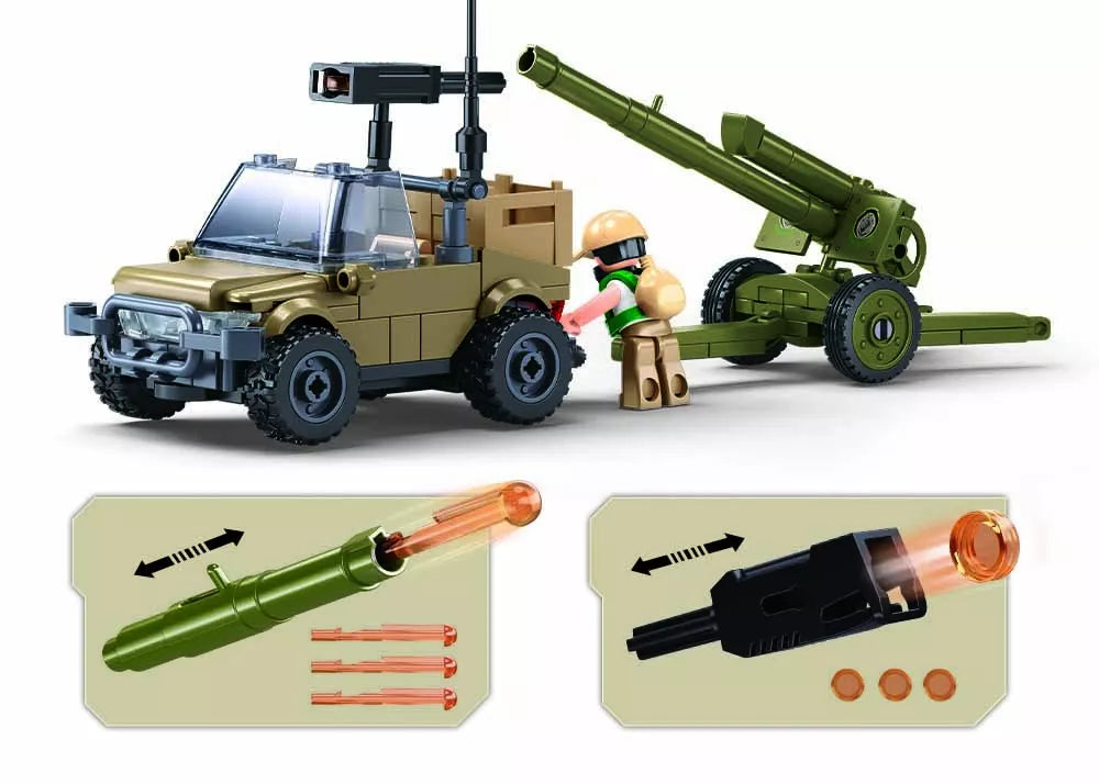 Sluban konstruktorius, Karinė D30S haubica, 138 det.