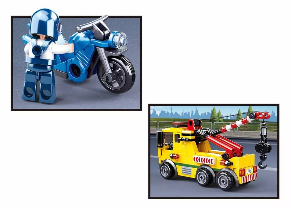 Sluban konstruktorius, Mobilus kranas, 205 det.