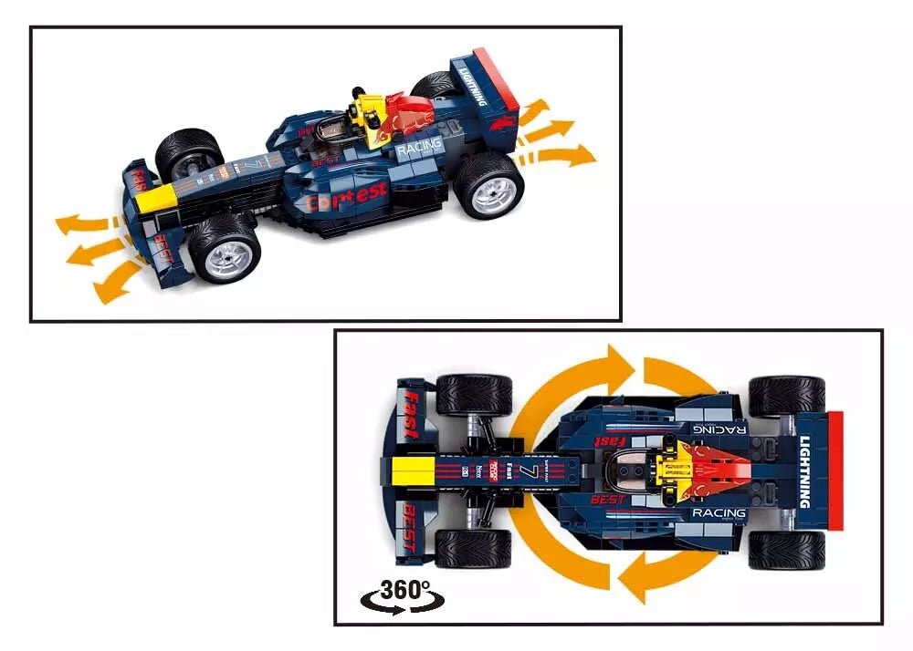 Sluban konstruktorius, RC valdomas F10 automobilis, 423 det.