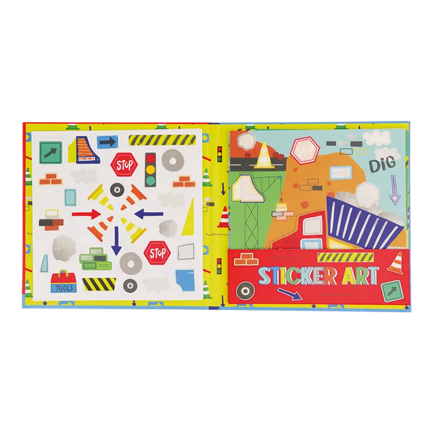 Knygelė su kvepiančiais lipdukais, Statybos