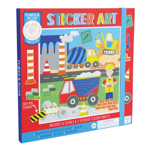 Knygelė su kvepiančiais lipdukais, Statybos