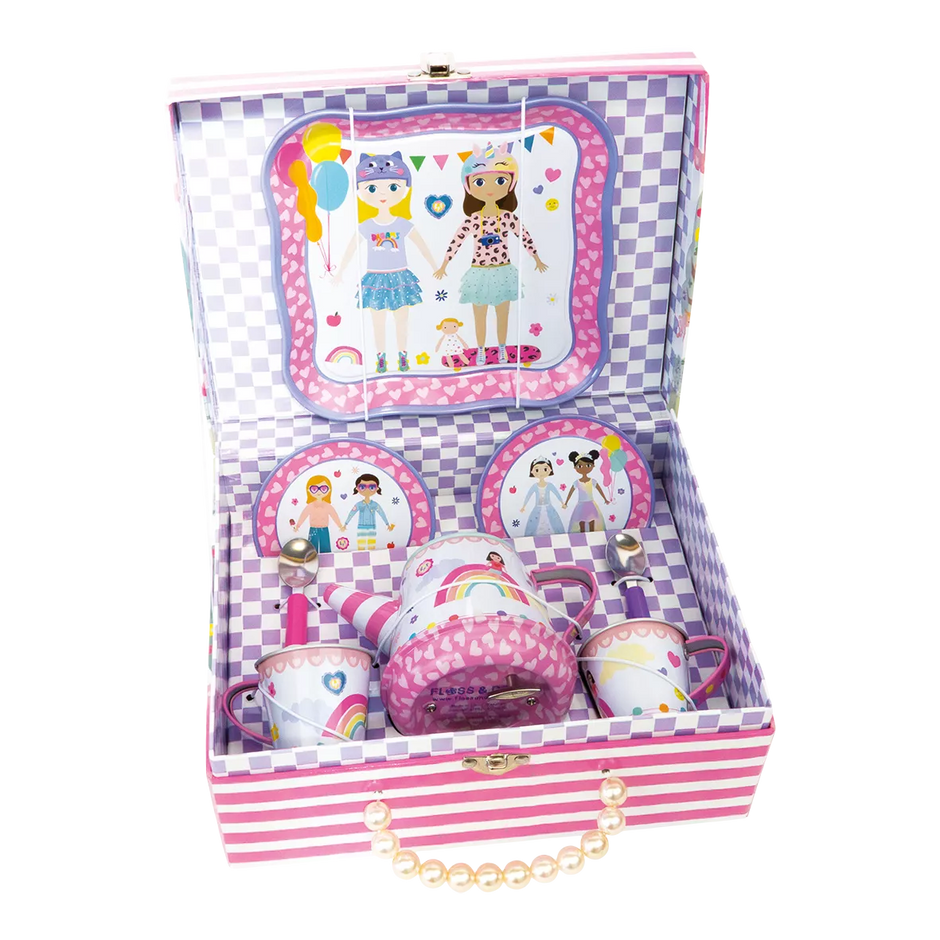 Muzikinis arbatos rinkinys, Geriausios draugės, 9 det.