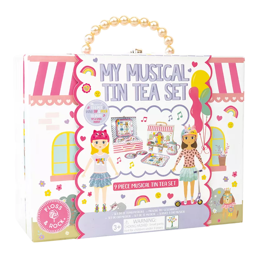 Muzikinis arbatos rinkinys, Geriausios draugės, 9 det.