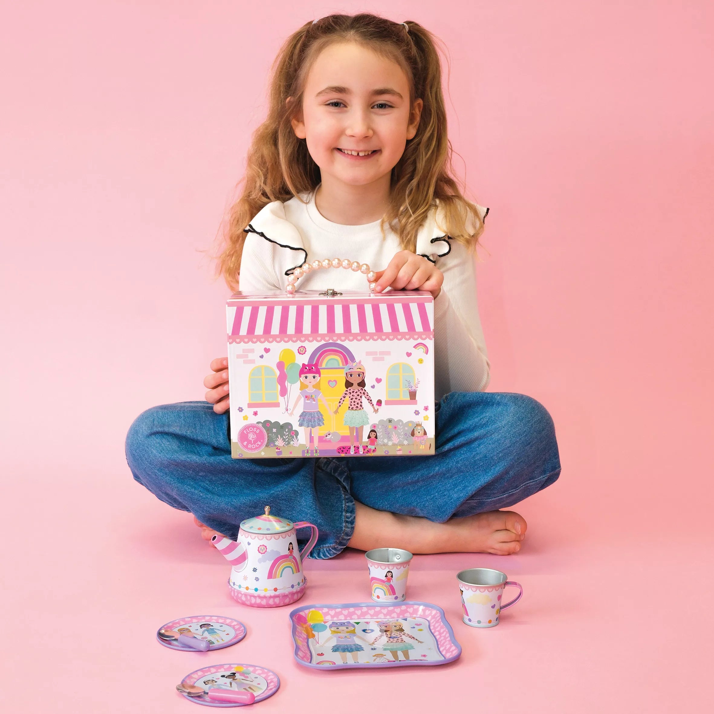 Muzikinis arbatos rinkinys, Geriausios draugės, 9 det.