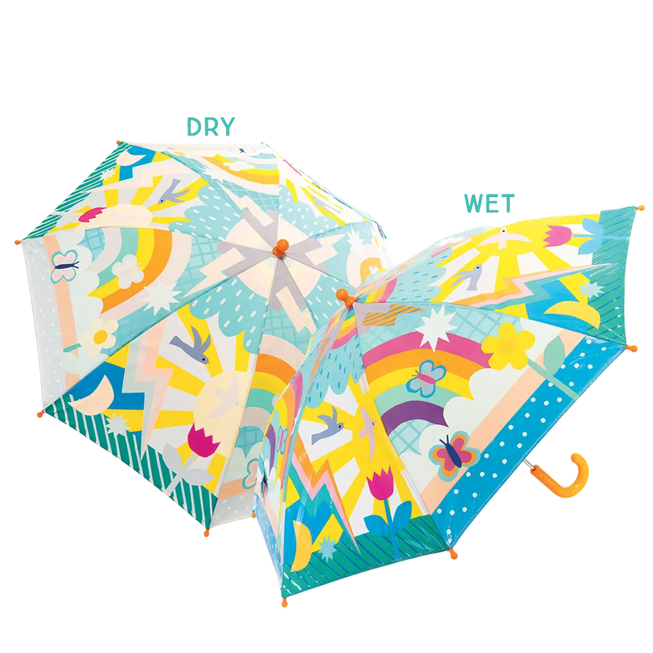 Magiškas skėtis, didelis, Vaivorykštės