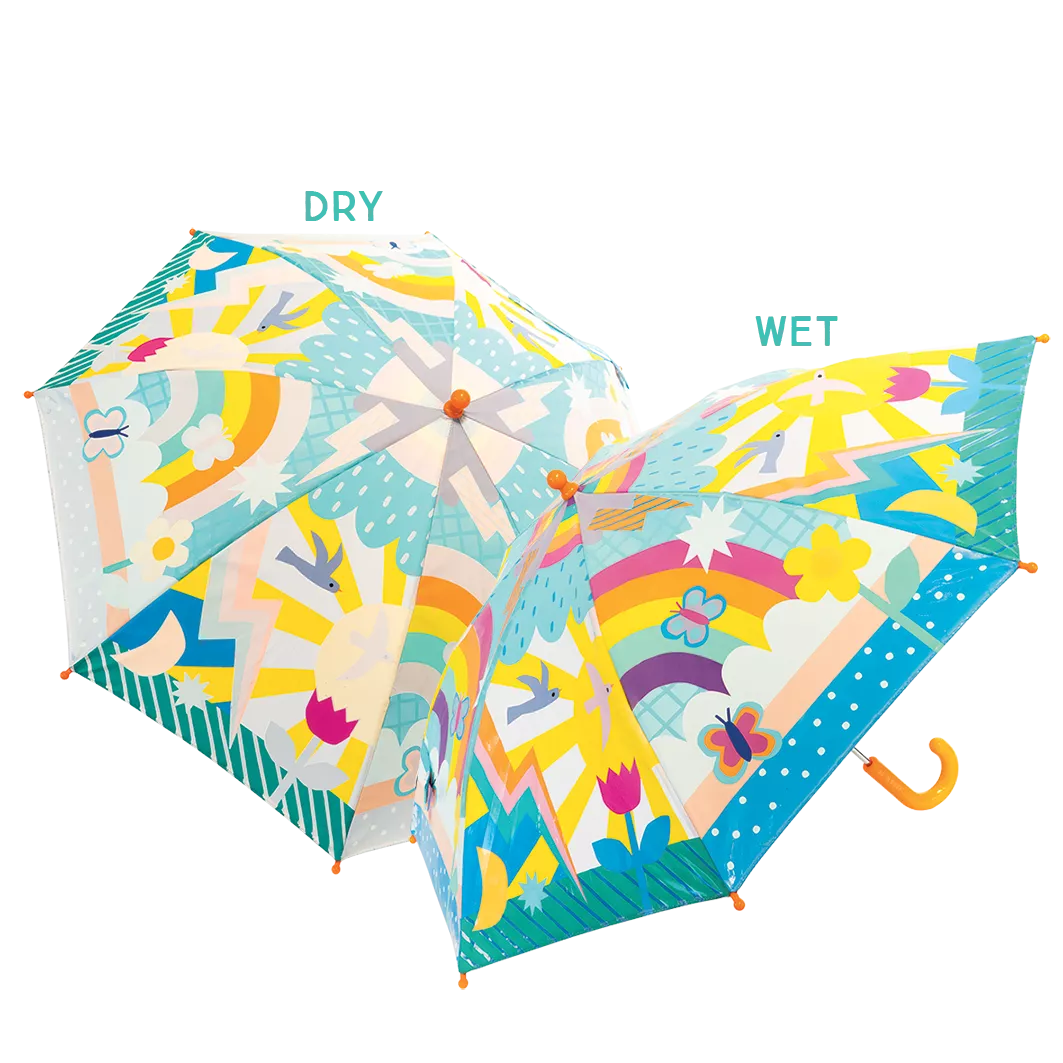 Magiškas skėtis, didelis, Vaivorykštės