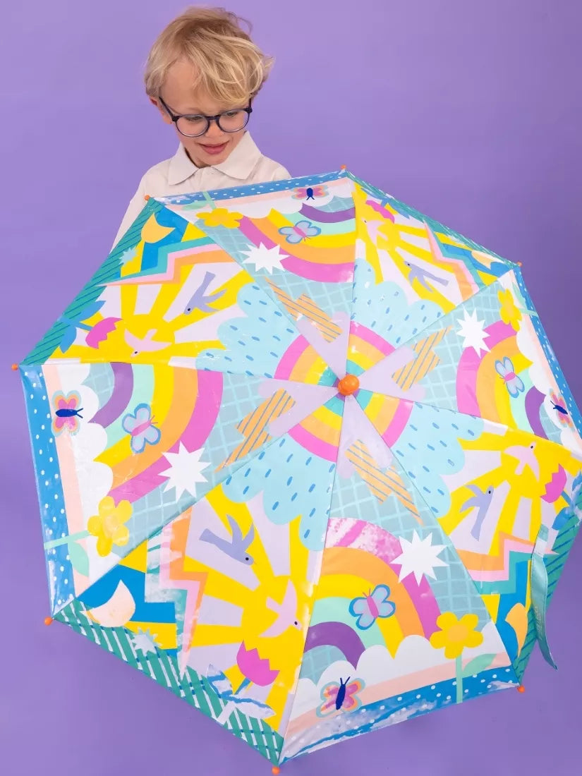 Magiškas skėtis, didelis, Vaivorykštės