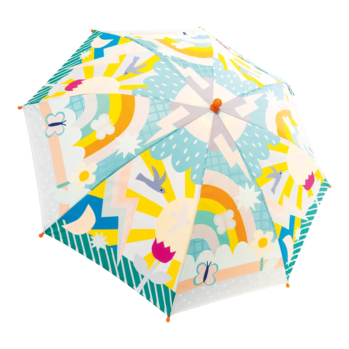 Magiškas skėtis, didelis, Vaivorykštės