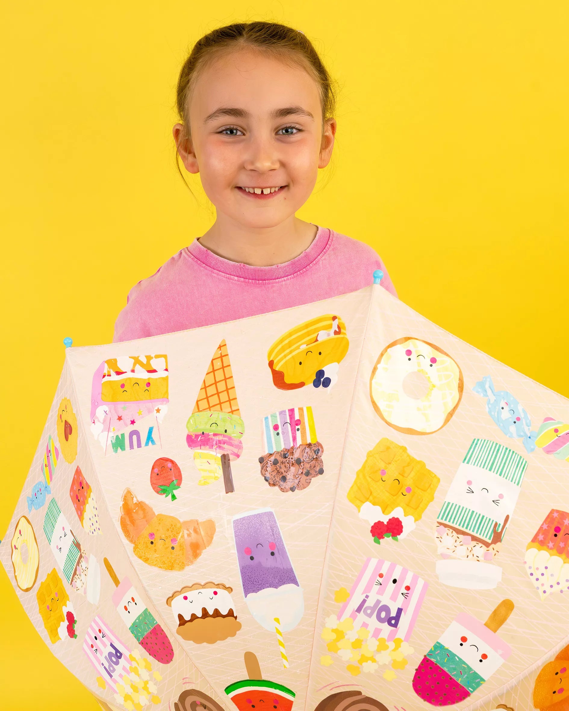 Magiškas skėtis, didelis, Saldumynai