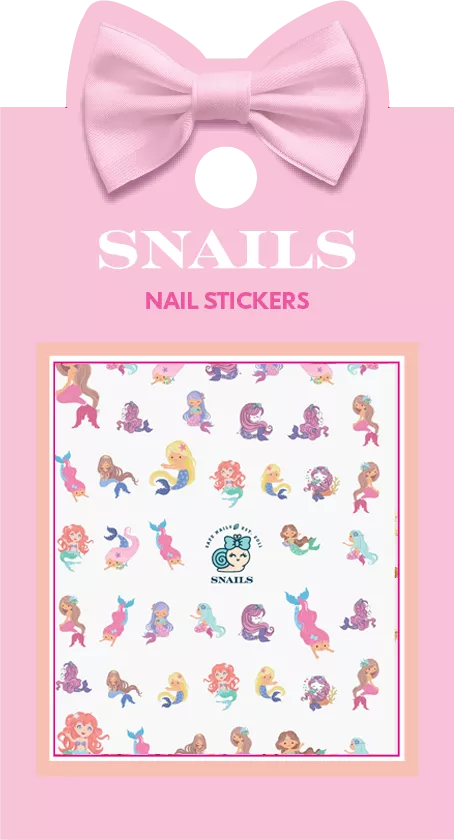 Snails nagų lipdukai, Undinėlės prisilietimas