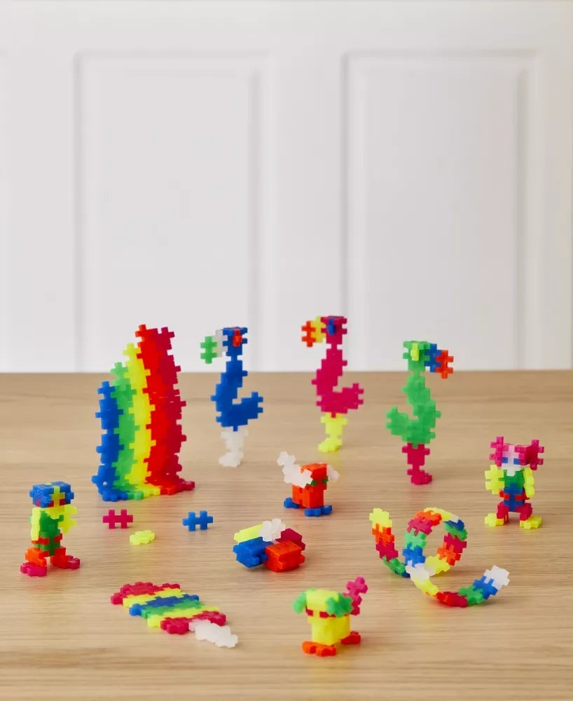 Plus Plus konstruktorius 1 METRAS, neoninių spalvų