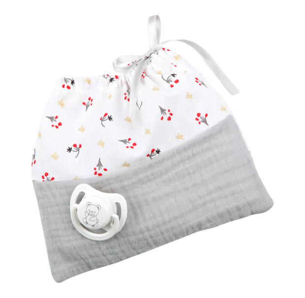 Arias lėlė kūdikėlis su pilka kepuryte, 30 cm