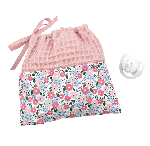 Arias kūdikėlis su rožine kepuryte, 30 cm