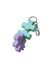 Plus Plus HEXEL DUO raktų pakabukas, mėtinė/violetinė