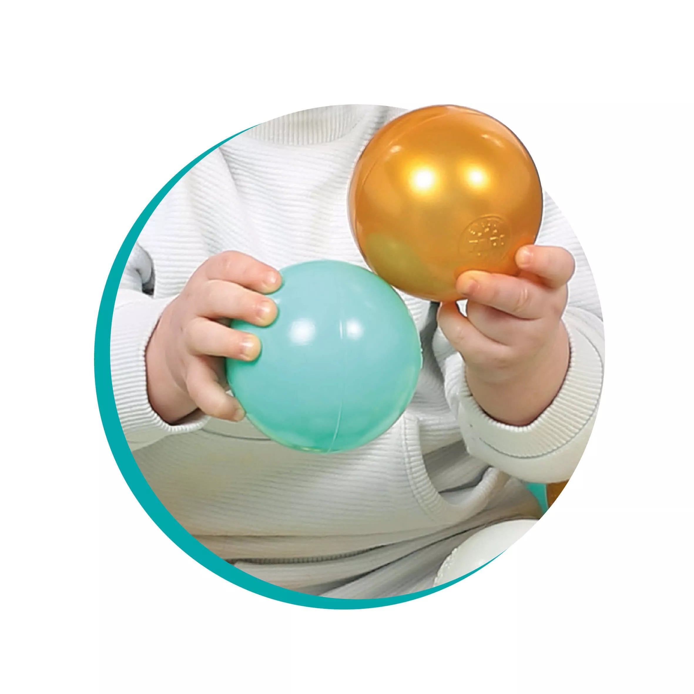 LUDI spalvoti kamuoliukai, 90 vnt.