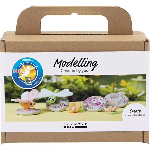 Creativ rankdarbių rinkinys, Mano unikalūs akmenukai