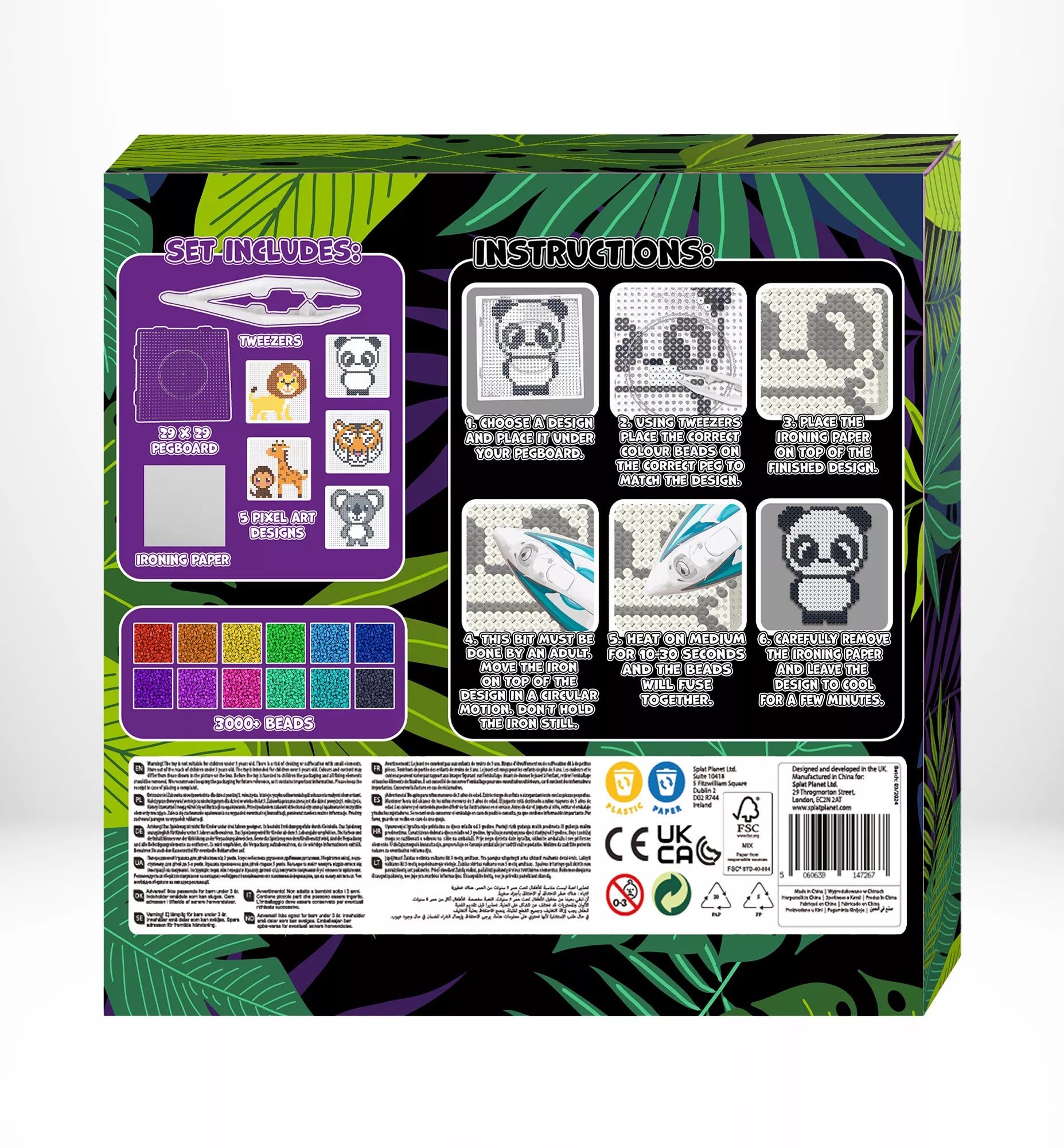 Splat Planet lyginimo karoliukai, Gyvūnai