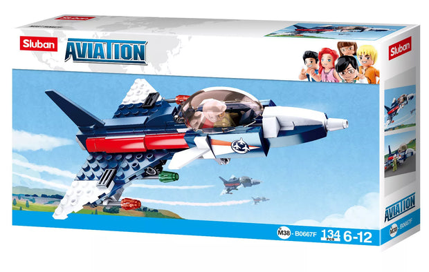 Sluban konstruktorius, Reaktyvinis lėktuvas, 134 det.