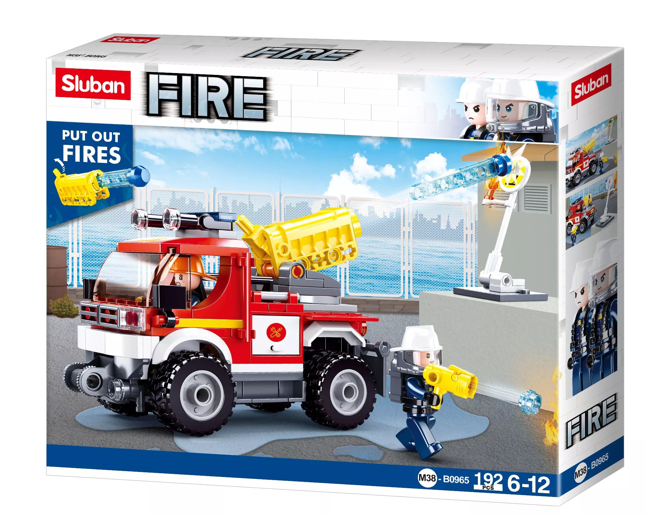 Sluban konstruktorius, Gaisrinė mašina, 192 det.