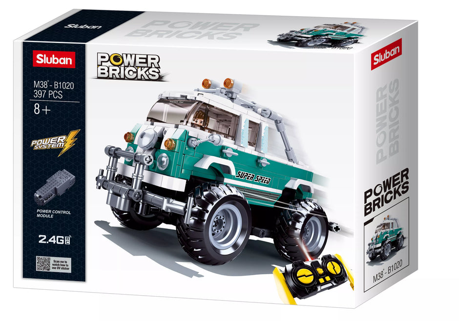 Sluban konstruktorius, RC valdomas sunkvežimis, 397 det.