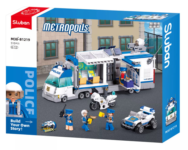 Sluban konstruktorius, specialus vadavimo policijos automoblis, 510 det.