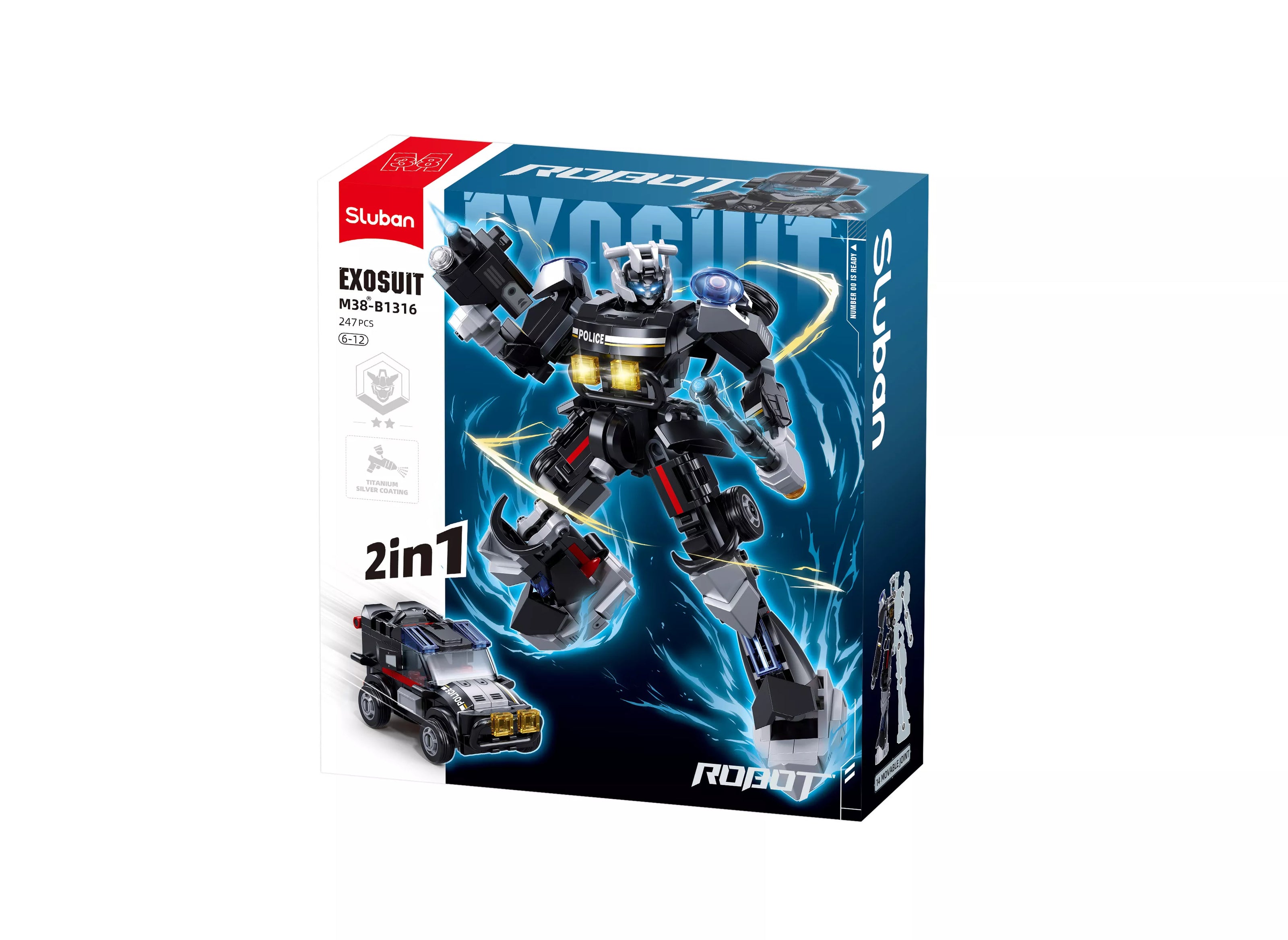 Sluban konstruktorius, Autobotų policijos mašina, 247 det.